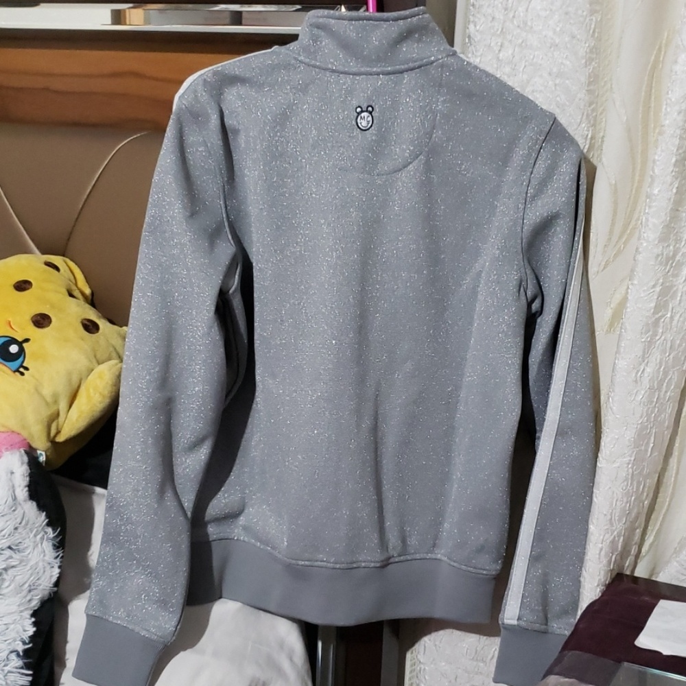 CONVERSE X MILEY CYRUS FULL ZIP JACKET GLITTER  S - Picture 6 of 8